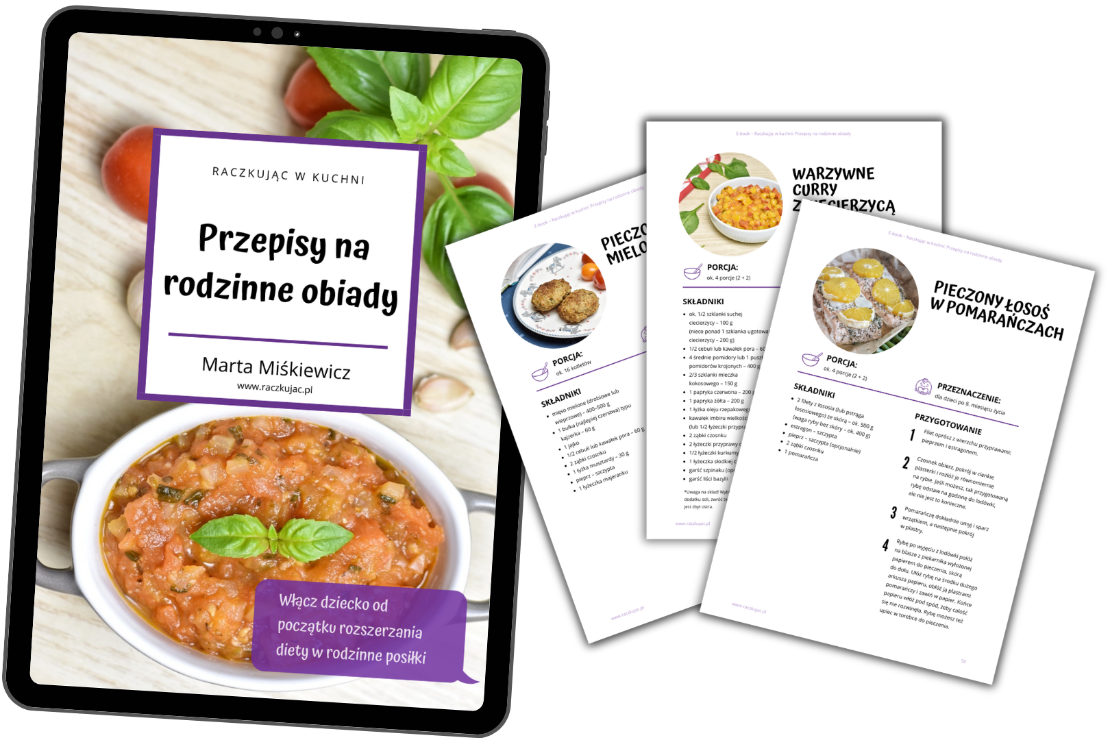 Okładka - eBook z przepisami na śniadania (tab + phone)